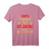 43. Geburtstag T-Shirt Jahrgang 1977 - Vintage Retro Geschenk für 43-Jährige, Limitierte Edition