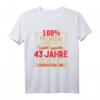 43. Geburtstag T-Shirt Jahrgang 1977 - Vintage Retro Geschenk für 43-Jährige, Limitierte Edition