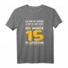 15. Geburtstag im Lockdown - Ich Wurde 15 Jahre endlich T-Shirt, das perfekte nachträgliche Geschenk für Teenager