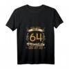 Damen 64. Geburtstag T-Shirt mit V-Ausschnitt - Lustiges Geschenk für Mutter oder Frau mit Humor zum 64. Geburtstag 1958