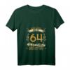 Damen 64. Geburtstag T-Shirt mit V-Ausschnitt - Lustiges Geschenk für Mutter oder Frau mit Humor zum 64. Geburtstag 1958