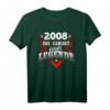 2008 Geburt einer Legende Geburtstag T-Shirt - Perfektes Geschenk für Jahrgang 2008 Geborene