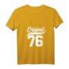 47. Geburtstag Geschenk für Damen und Herren – Original Jahrgang 1976 T-Shirt mit V-Ausschnitt für Frauen, Männer, Teenager & Party