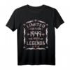 Jahrgang 1949: Witziges Geschenk zum 71. Geburtstag für Legenden - Perfekt für Geburtstagsfeier & Jubiläum