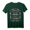 Jahrgang 1949: Witziges Geschenk zum 71. Geburtstag für Legenden - Perfekt für Geburtstagsfeier & Jubiläum