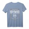 Lustiges Vintage T-Shirt zum 49. Geburtstag - Jahrgang 1971 September Geschenkidee für Sie & Ihn, Familie & Freunde