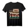 Baujahr 1983 Geboren Jahrgang Vintage HapOwl T-Shirt – Perfekt für Geburtstagsfeier & Glückwünsche
