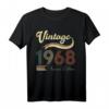 52. Geburtstag Jahrgang 1968 Vintage T-Shirt – Legendäres Retro Geschenk für Männer und Frauen zum 52. Geburtstag