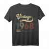 52. Geburtstag Jahrgang 1968 Vintage T-Shirt – Legendäres Retro Geschenk für Männer und Frauen zum 52. Geburtstag