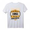 Herren Geburtstag 1951 Geschenk T-Shirt - Lustiges Jahreszahl-Shirt für den Jahrgang 1951 zum Geburtstag