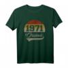 Vintage 51. Geburtstag Original 1971 Mann Frau T-Shirt - Klassisch geschnitten, doppelt genähter Saum, perfektes Geburtstagsgeschenk