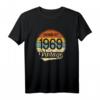 Vintage 1969 Geboren Geburtstag Geschenk - Legendär seit 1969 T-Shirt für Männer und Frauen zum Jubiläum