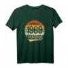 Vintage 1969 Geboren Geburtstag Geschenk - Legendär seit 1969 T-Shirt für Männer und Frauen zum Jubiläum