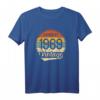 Vintage 1969 Geboren Geburtstag Geschenk - Legendär seit 1969 T-Shirt für Männer und Frauen zum Jubiläum