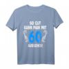 Herren 60 Jahre T-Shirt - Geboren 1962, Lustiges Geburtstagsshirt für Männer & Frauen, Party-Deko & Geschenkidee zum 60. Geburtstag