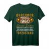 60. Geburtstag Mann & Frau Oldtimer Jahrgang 1960 T-Shirt – Lustiges Geschenk für Geburtstagsfeier, Party & Überraschung für 1960 Geborene