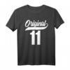 12. Geburtstag Geschenk Jungen & Mädchen Original Jahrgang 2011 T-Shirt - Lustiges Geburtstagsoutfit für Teenager & Kinder