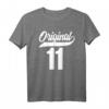 12. Geburtstag Geschenk Jungen & Mädchen Original Jahrgang 2011 T-Shirt - Lustiges Geburtstagsoutfit für Teenager & Kinder