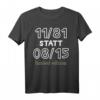HapOwl November Geschenk Jahrgang 1981 – Originelles T-Shirt für Männer und Frauen zum Geburtstag, perfekt für die Feier oder Party