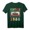 1988 Geschenk T-Shirt - Vintage Retro Geburtstag für den Jahrgang 1988, Nostalgie & Geschenkidee