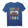 1988 Geschenk T-Shirt - Vintage Retro Geburtstag für den Jahrgang 1988, Nostalgie & Geschenkidee