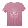 Schonend Behandeln Fünfzig Jahre - Personalisiertes 50. Geburtstag Geschenk T-Shirt für Mutter, Vater, Oma, Opa & mehr