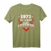 1973 Geburt einer Legende Jahrgang Geburtsjahr Geburtstag T-Shirt – Perfektes Geschenk für Geburtstagskinder des Jahrgangs 1973