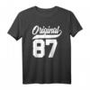 36. Geburtstag Geschenk für Mann und Frau - Original Jahrgang 1987 T-Shirt für Frauen, Männer und Teenager