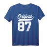 36. Geburtstag Geschenk für Mann und Frau - Original Jahrgang 1987 T-Shirt für Frauen, Männer und Teenager