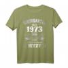 1973 Jahrgang | Einzigartig seit 1973 - Vintage Geburtstags T-Shirt für Vater, Opa & Großvater, perfekte Geschenkidee zum Geburtstag & Vatertag