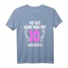 Lustiges 10 Jahre Geburtstags-T-Shirt für Frauen und Männer - Geschenkidee für 2012 Geborene, Party Deko & Geburtstagsspruch