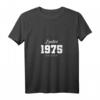 49 Jahre Jahrgang 1975 Limited Edition T-Shirt mit V-Ausschnitt – Perfektes Geschenk zum 49. Geburtstag