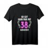 Damen 38 Jahre T-Shirt Geburtstag 1984 - Lustiges Geburtstagsgeschenk für Frauen, Partydeko & Gästeliste T-Shirt