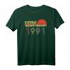 30. Geburtstag T-Shirt für Männer und Frauen, Jahrgang 1991 Geschenkidee – Legendär seit 1991, Retro & Vintage Design für die perfekte Party