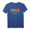 30. Geburtstag T-Shirt für Männer und Frauen, Jahrgang 1991 Geschenkidee – Legendär seit 1991, Retro & Vintage Design für die perfekte Party