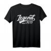 Legende seit 1971 Geschenk - Vintage Retro T-Shirt zum 51. Geburtstag für Männer und Frauen, coole Geschenkidee für Jubiläum & Geburtstag