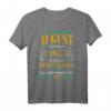 Lustiges 42. Geburtstag T-Shirt Jahrgang 1977 August – Vintage Geschenkidee für Männer und Frauen zum 42. Geburtstag