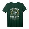Legenden 1957 Geboren Geschenk - Geburtstag T-Shirt für Männer und Frauen, originelles Jubiläums-Design