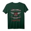 21 Jahre Jung & Wild zur Perfektion gereift - Lustiges T-Shirt zum 21. Geburtstag für Männer und Frauen, Jahrgang 2003 Geschenkidee