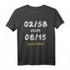 Geburtstag Februar 1958 Jahrgang 65. Geburtstag Geschenk T-Shirt - Retro Limited Edition für Jubilare