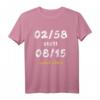 Geburtstag Februar 1958 Jahrgang 65. Geburtstag Geschenk T-Shirt - Retro Limited Edition für Jubilare