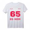 Knackige 65 Jahre T-Shirt - Lustiges Geschenk für Mutter, Frau oder Jubilar zum 65. Geburtstag