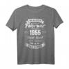 Legendär seit Februar 1955 – 65. Geburtstag Geschenk T-Shirt für Männer und Frauen, Vintage Stil