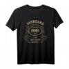 Jahrgang Geborgen 1961 Geburtstag Geschenk - Vintage 1961 T-Shirt für Männer und Frauen, legendäres Jubiläums- und Geburtstagsgeschenk