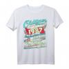 Herren Oldtimer T-Shirt 1987 Geburtstag Geschenk - Vintage Retro T-Shirt für Autoliebhaber & Nostalgie-Fans