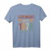 44. Geburtstag Legendär seit 1978 T-Shirt – Vintage Geburtstagsspruch für Jubiläum, Freunde und Familie