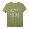 52. Geburtstag 1971 Legendär seit 1971 Vintage Retro T-Shirt – Perfekt als Geschenk, Deko & Mitbringsel für den 52. Geburtstag