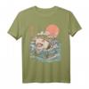 Funny Vintage Japanese Sharhiri Sushi Grunge Asian Gift T-Shirt – Perfektes Geschenk für Sushi Fans und Liebhaber asiatischer Kultur