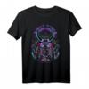 Japanischer Dämonen Samurai Oni Gesichtsmaske Glitch T-Shirt – Stylisches Anime-Design für Fans japanischer Kultur & perfektes Geschenk