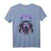 Japanischer Dämonen Samurai Oni Gesichtsmaske Glitch T-Shirt – Stylisches Anime-Design für Fans japanischer Kultur & perfektes Geschenk